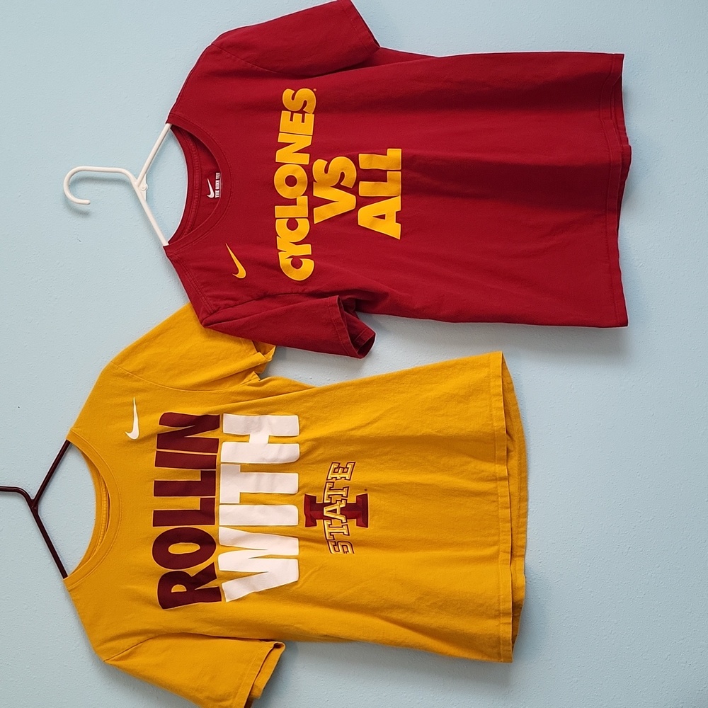 2 Nike ISU Short Sleeve Tees